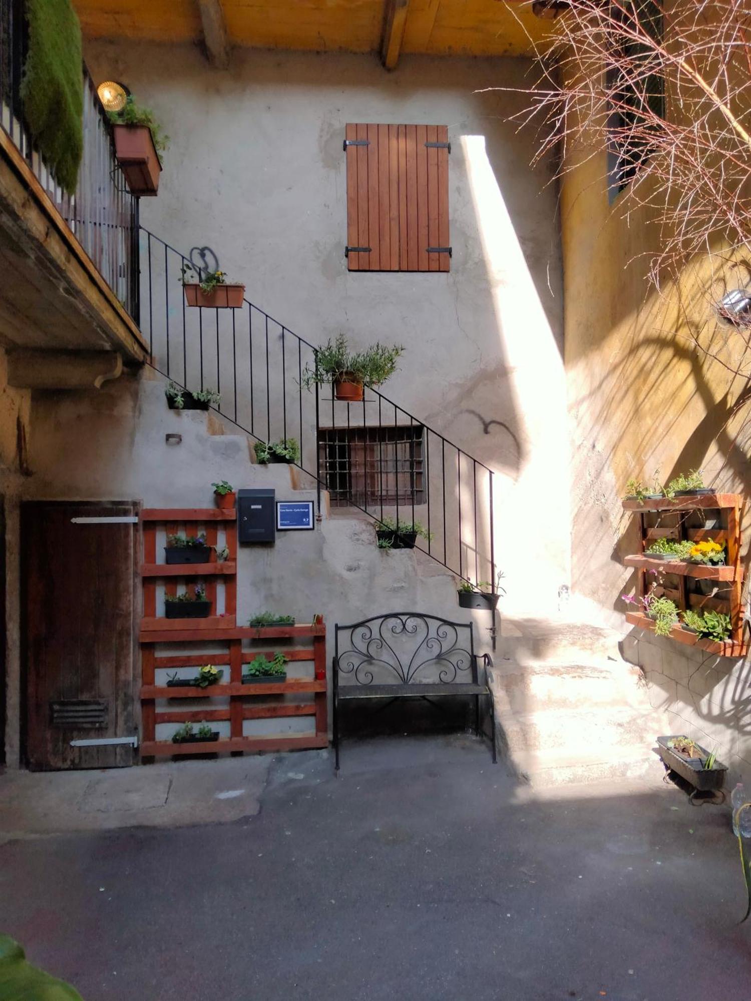 皮索涅Casa Storta - Cycle Garage Con Biciclette别墅 外观 照片